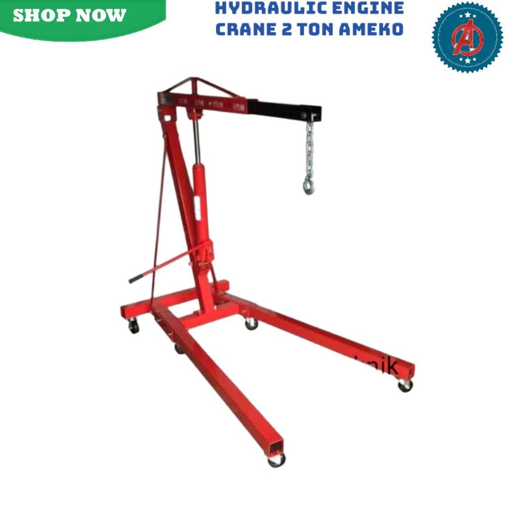 Hydraulic Engine Crane Kapasitas 2 ton Ameko / Engine Crane.