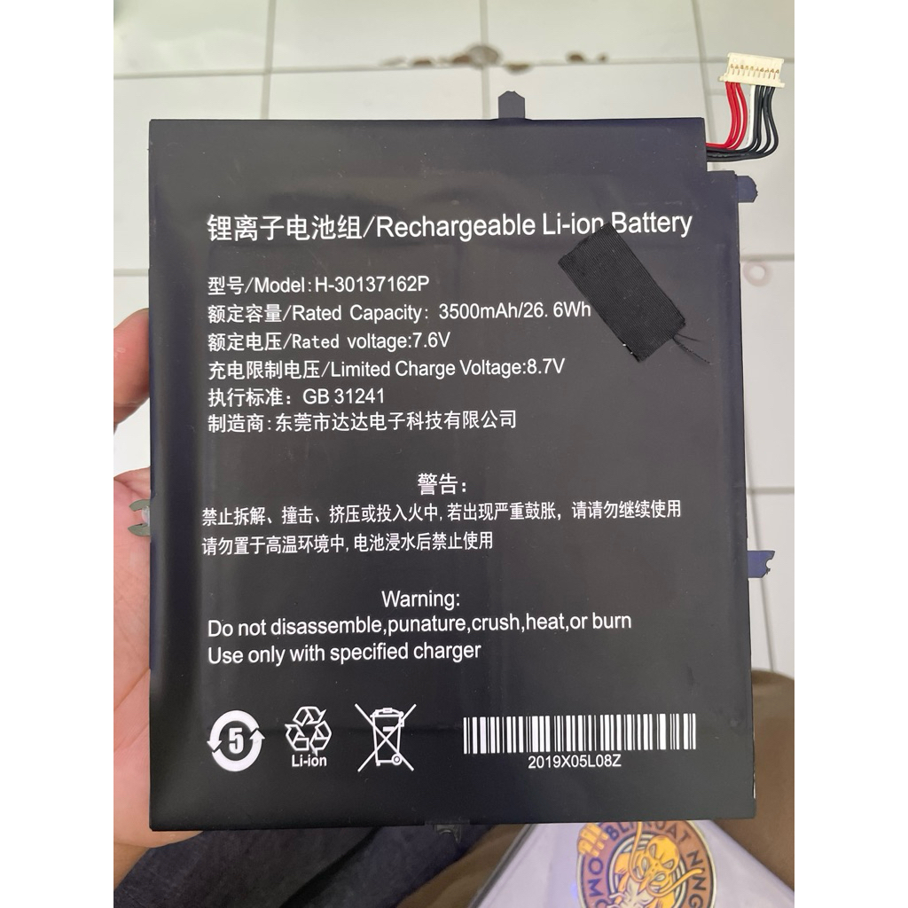 BATRE BATERAI LAPTOP TECLAST F5R ORIGINAL COPOTAN