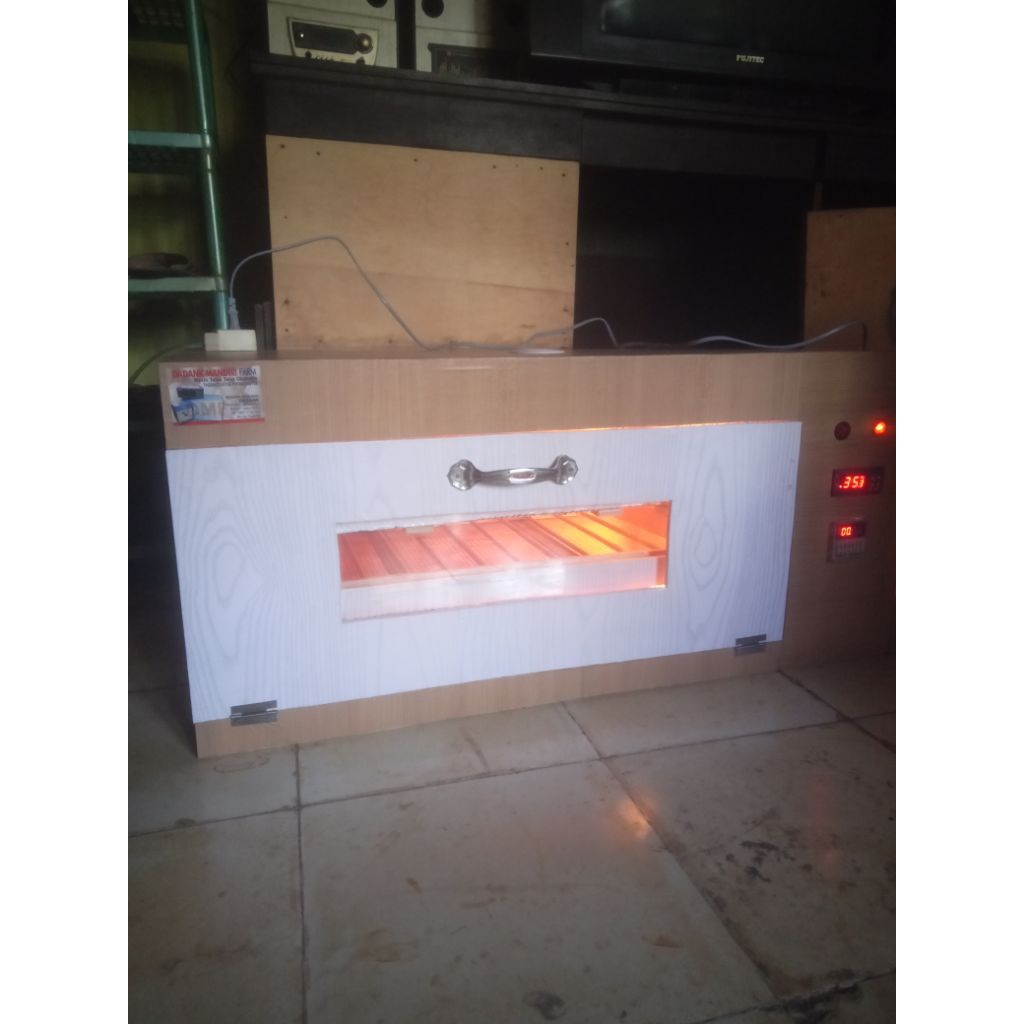 Mesin tetas telur otomatis kap200 rak geser