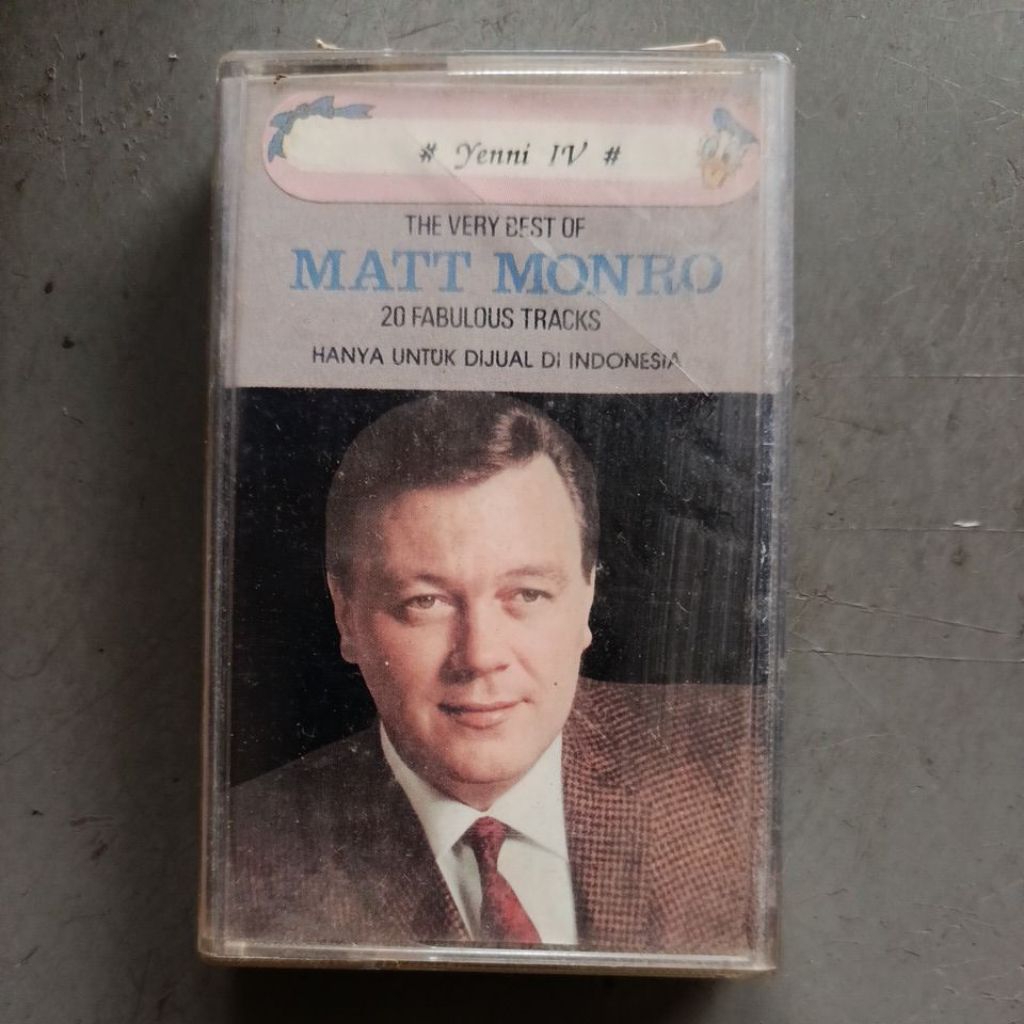 kaset lagu Matt Monro 20 Fabulous Tracks