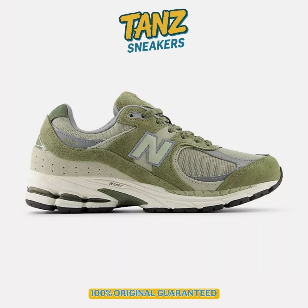 SEPATU SNEAKERS 2002R OLIVE GREEN U2002RCA ORIGINAL BNIB RESMI