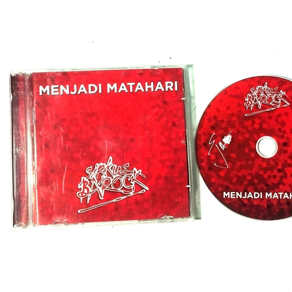 CD Sirkus Barock Menjadi Matahari ada ttd Sawung Jabo