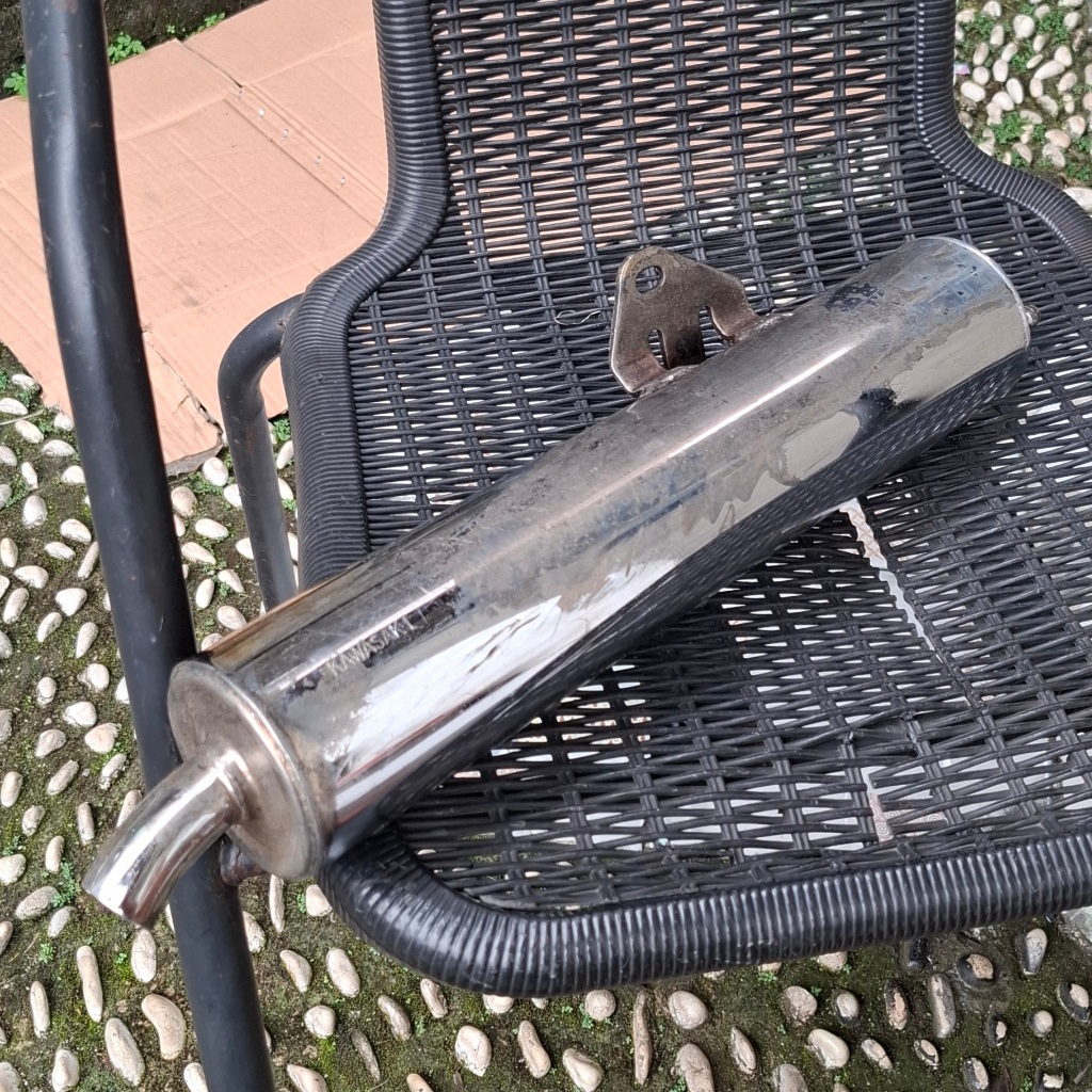 Cylincer knalpot ninja r lama KIS original kawasaki bekas sesuai foto