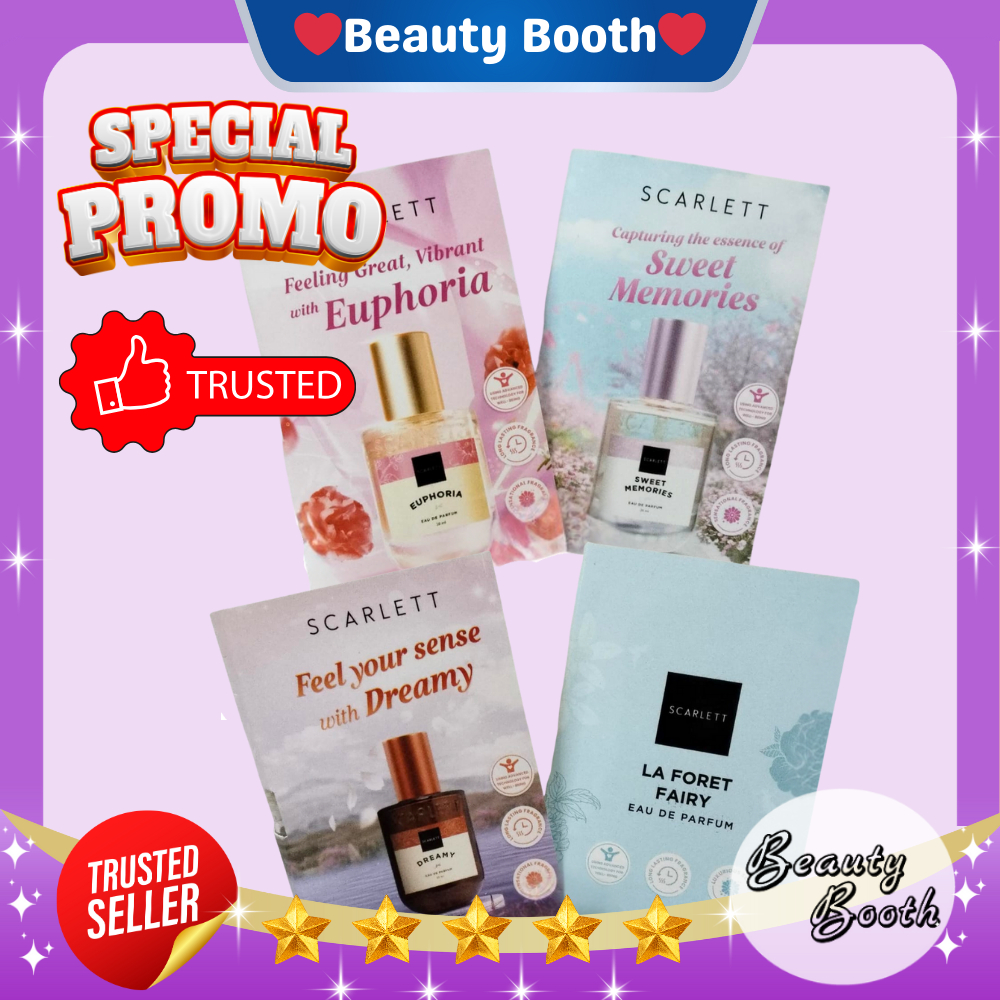 SCARLET VIAL PARFUM | Mini Acne Brightly Acne to Glow Brightly To Glow SCARLETT Jerawat - Beauty Boo