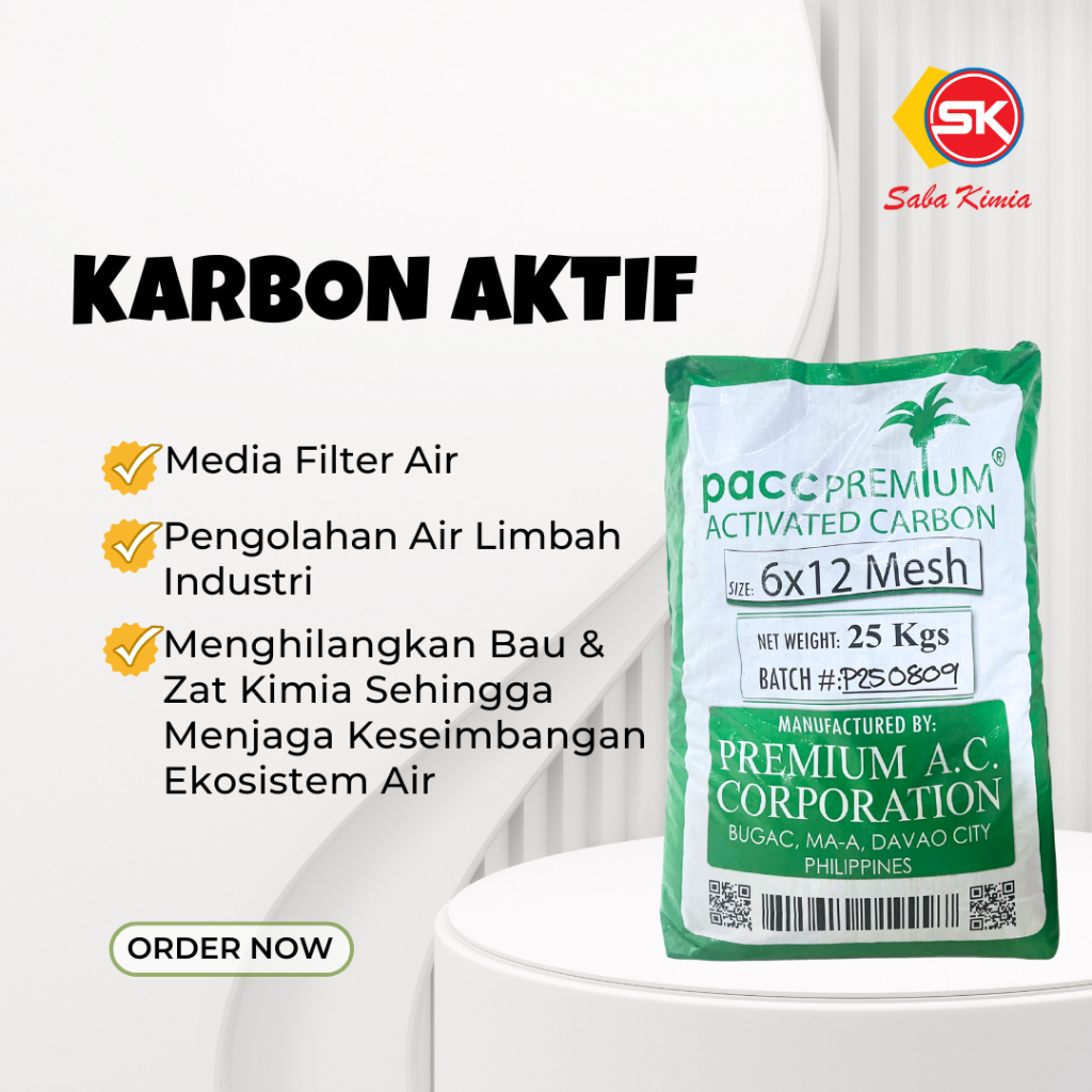 Karbon Aktif Davao Premium 25 Kg