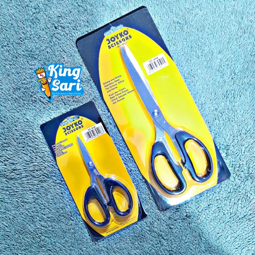 GUNTING BESAR JOYKO/GUNTING KECIL JOYKO/GUNTING BESAR 20CM/GUNTING KECIL 12CM /SCISSORS/GUNTING KUAT