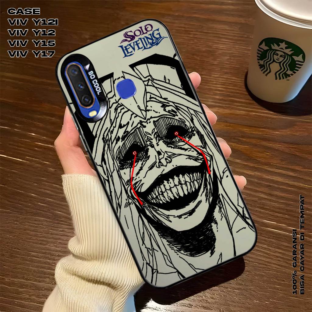 Case VIVO Y12 - Y12i - Y15 - Y17 - Casing Vivo Premium Matte Hard Casing - Case IMD - Case Hologram 