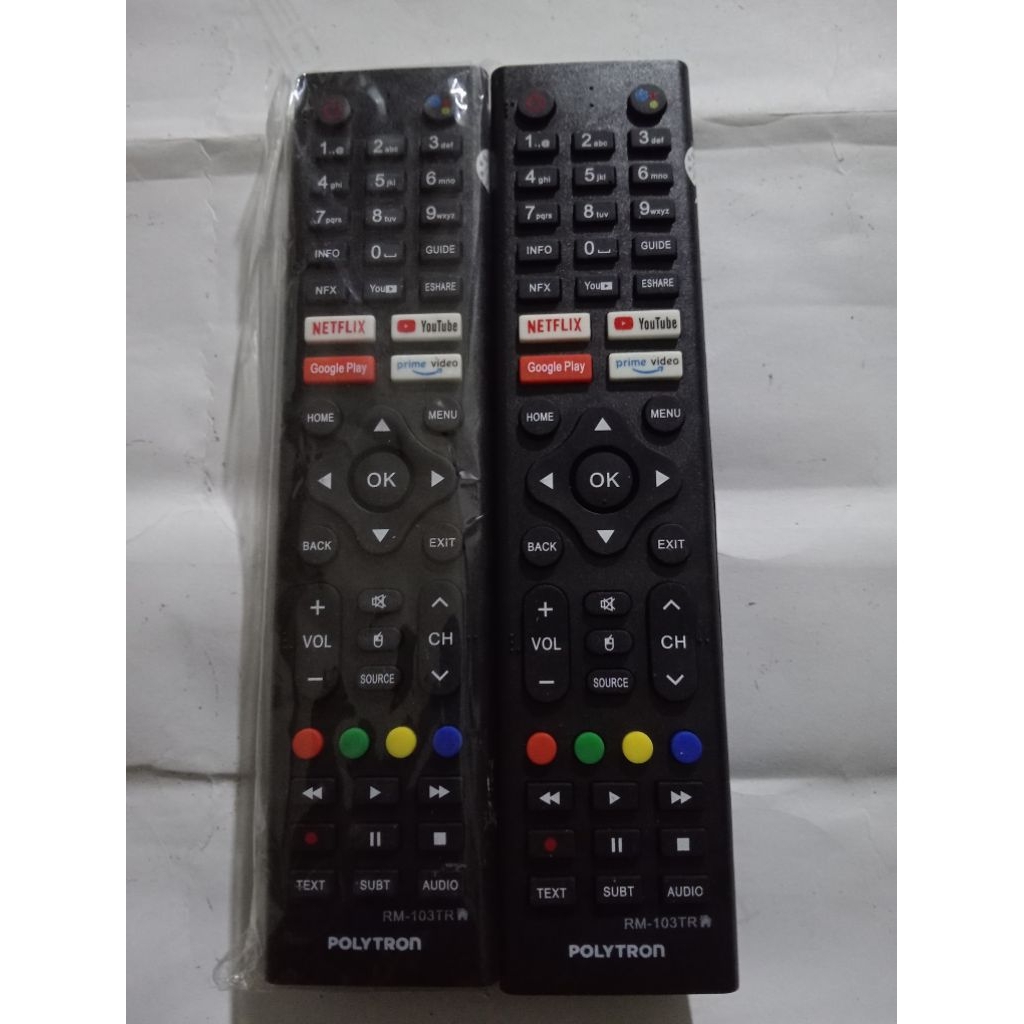 remote led polytron smart tv
