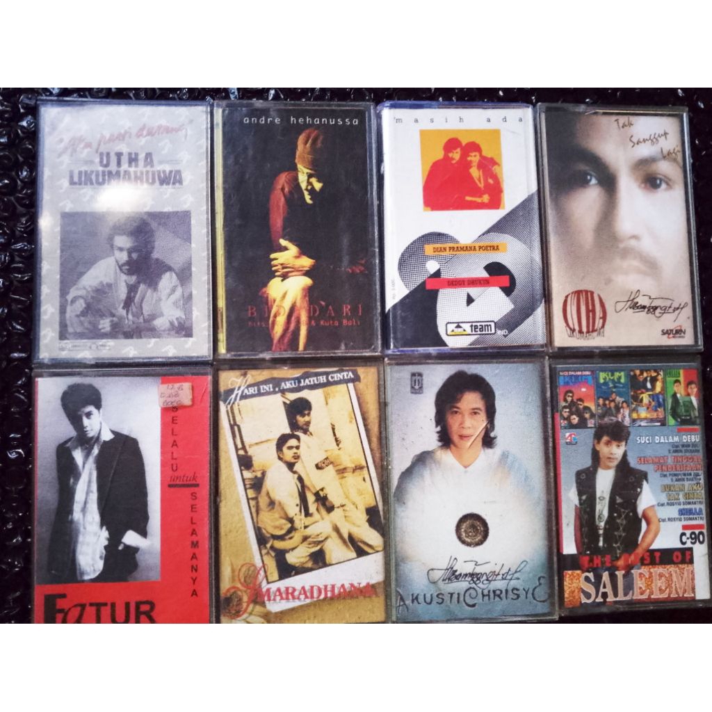 Kaset penyanyi pria Indonesia/Malaysia