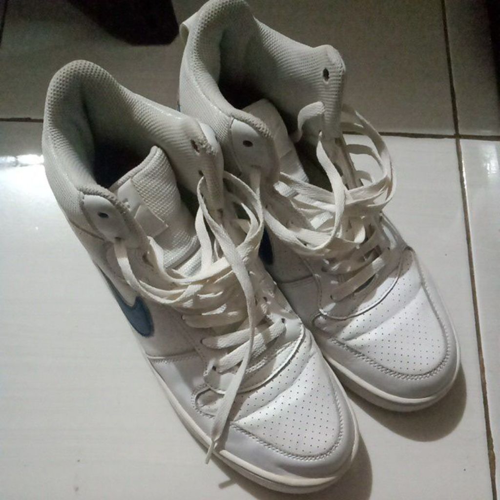 sepatu second branded af1 high size 44 insole 28 cm