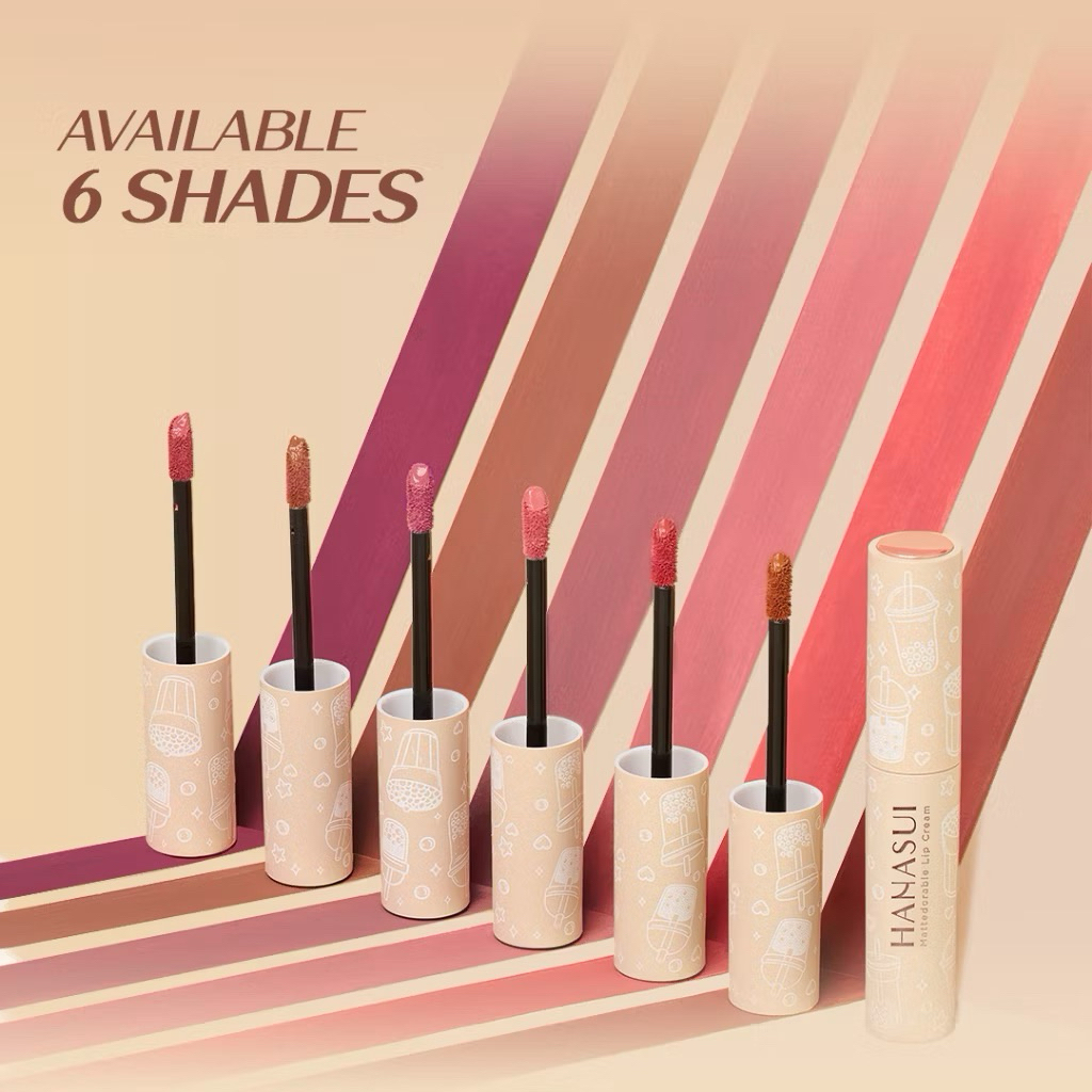 Hanasui Lip cream Boba edition grosir