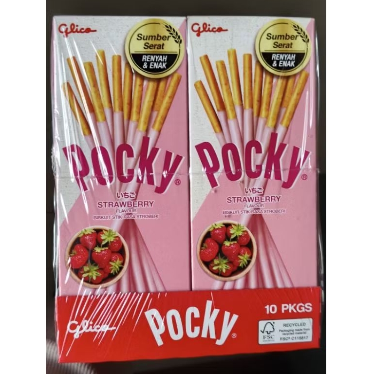 

Pokky Glico Aneka Rasa kemasan 21g,Exp 050826
