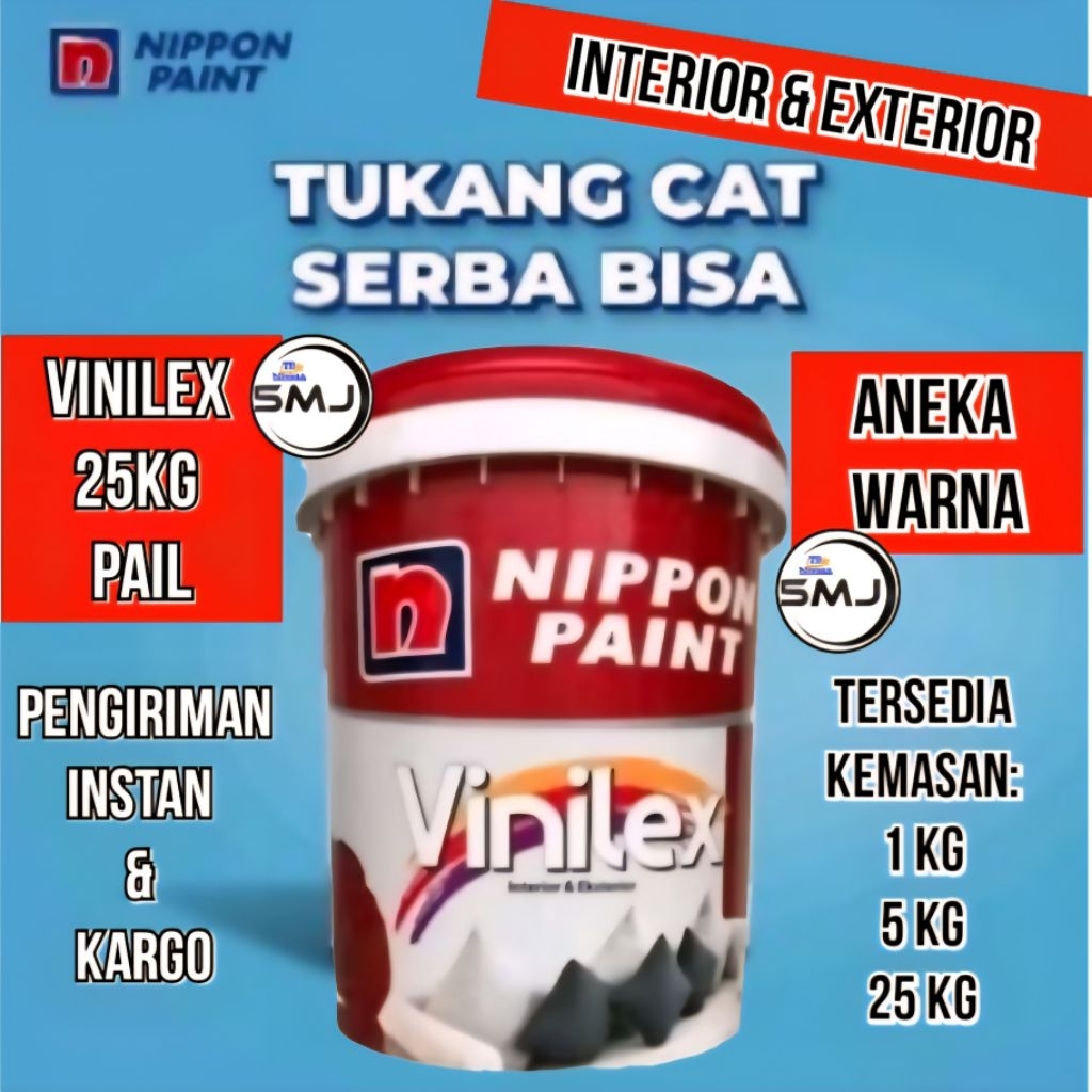 Vinilex 5000 Vinilex 25 kg Vinilex White 300 Vinilex 300SS Vinilex Lemon Ice Aneka Warna 25kg