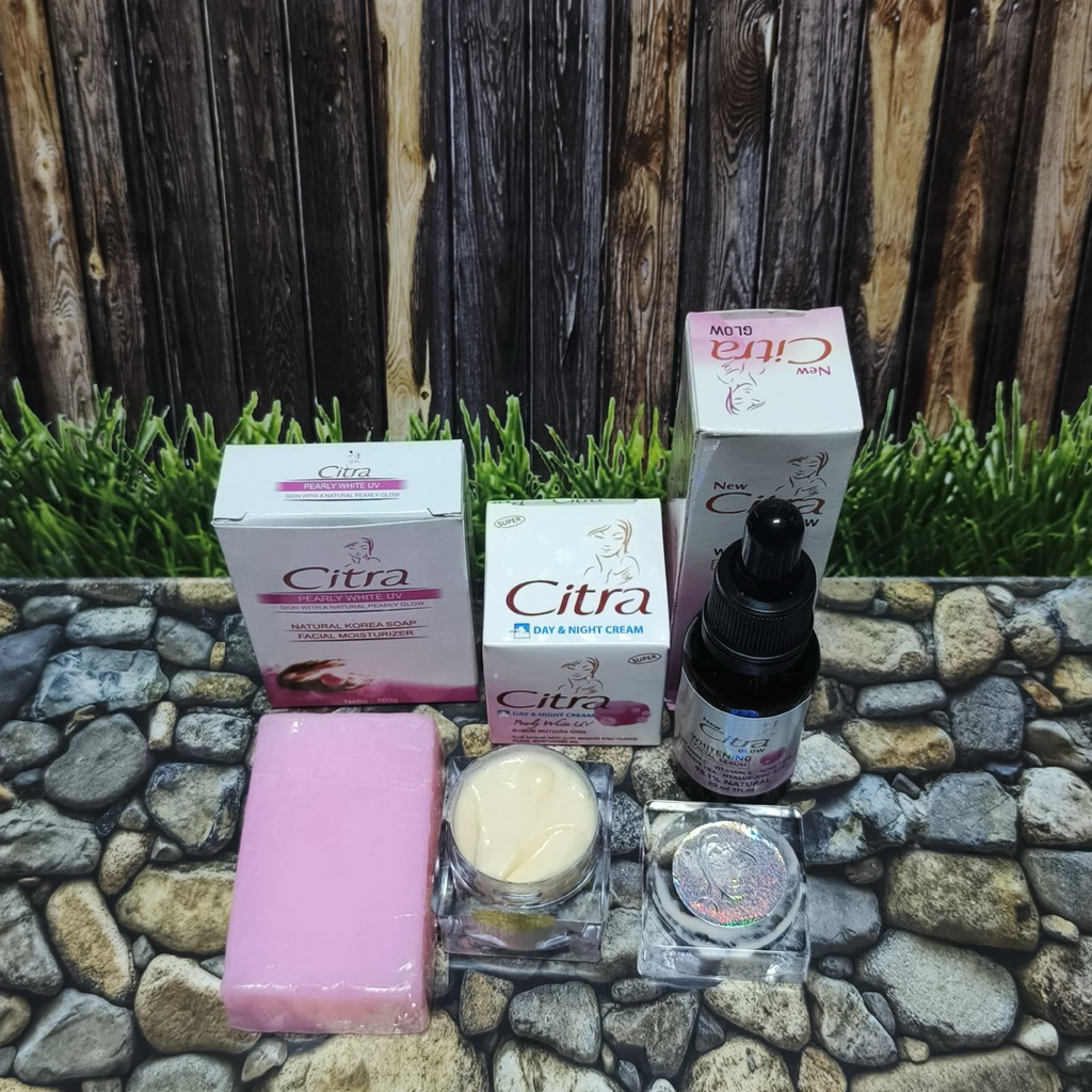 Paket Citra Super 3in1 (siang malam sabun serum )