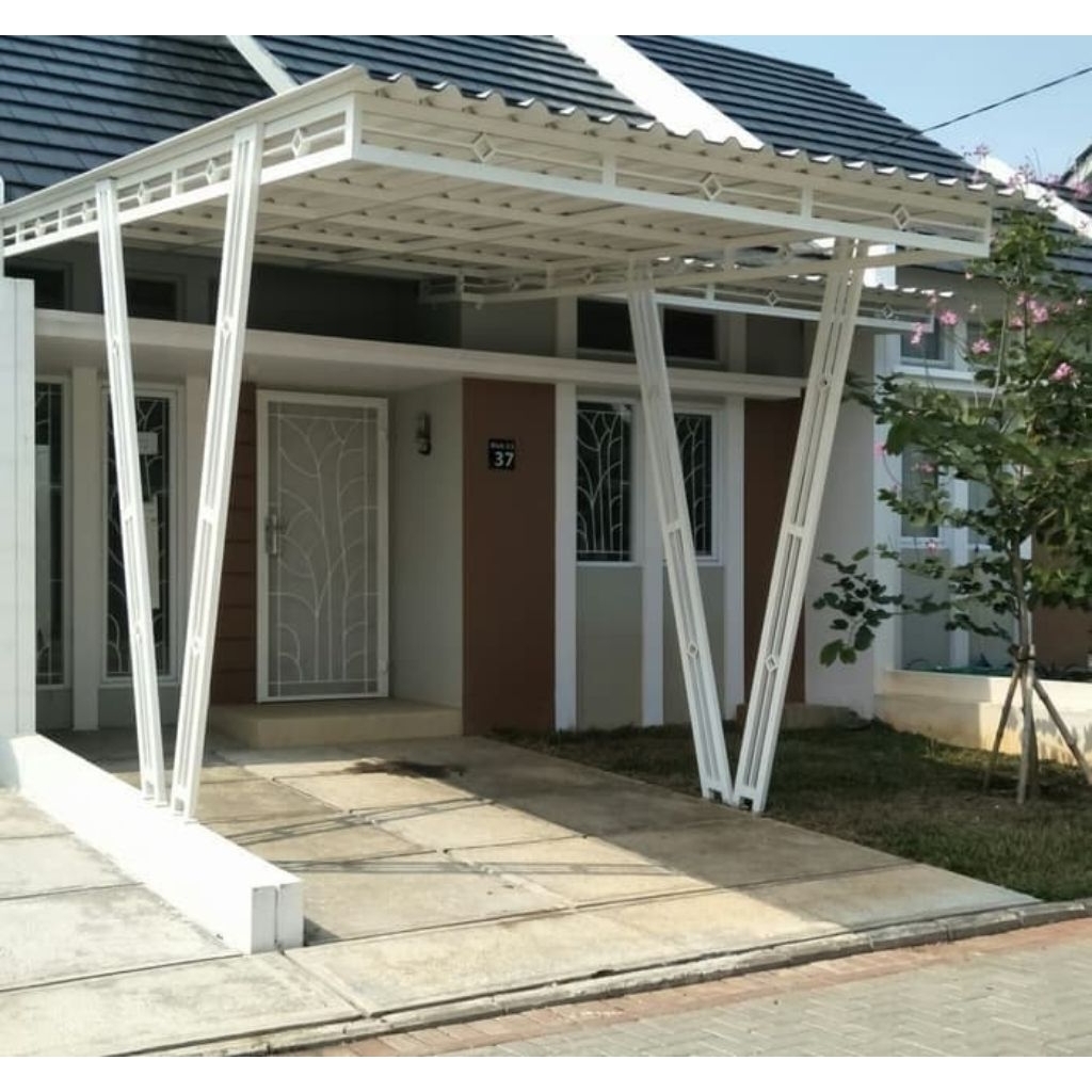 Kanopi Alderon Double Layer Beli Hollow Galvanis Termurah Bandung
