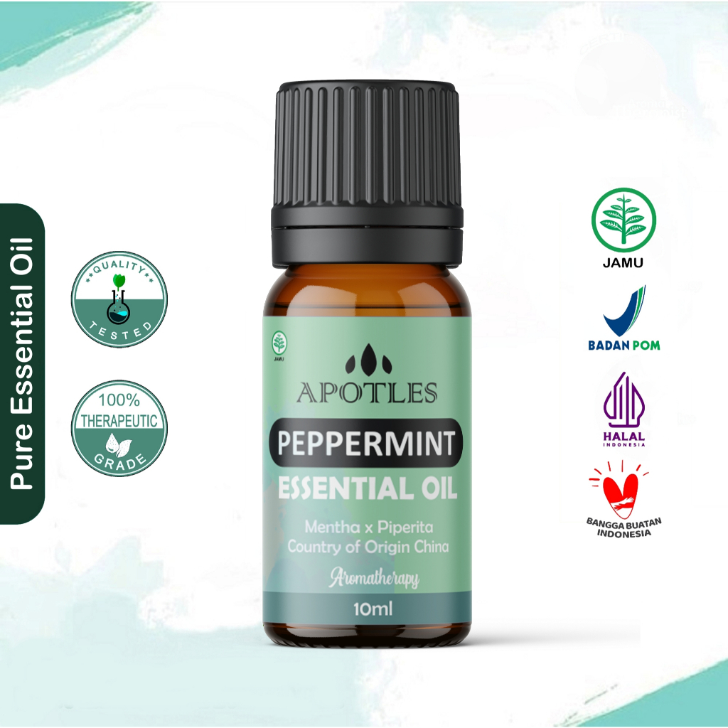Peppermint Essential Oil - Minyak Aromaterapi Peppermint Essential Oil 10ml