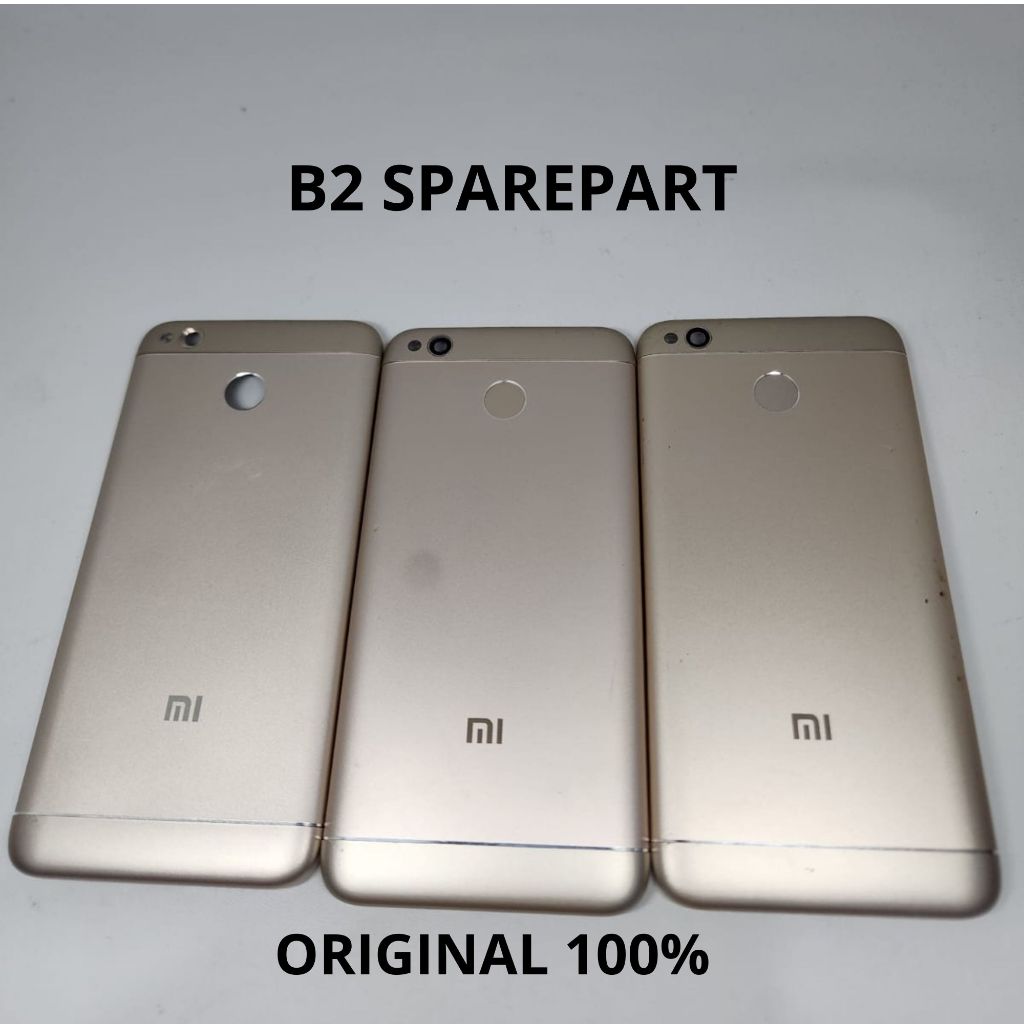 BACKDOOR CASING COVER TUTUP BELAKANG XIAOMI REDMI 4X ORIGINAL 100% COPOTAN