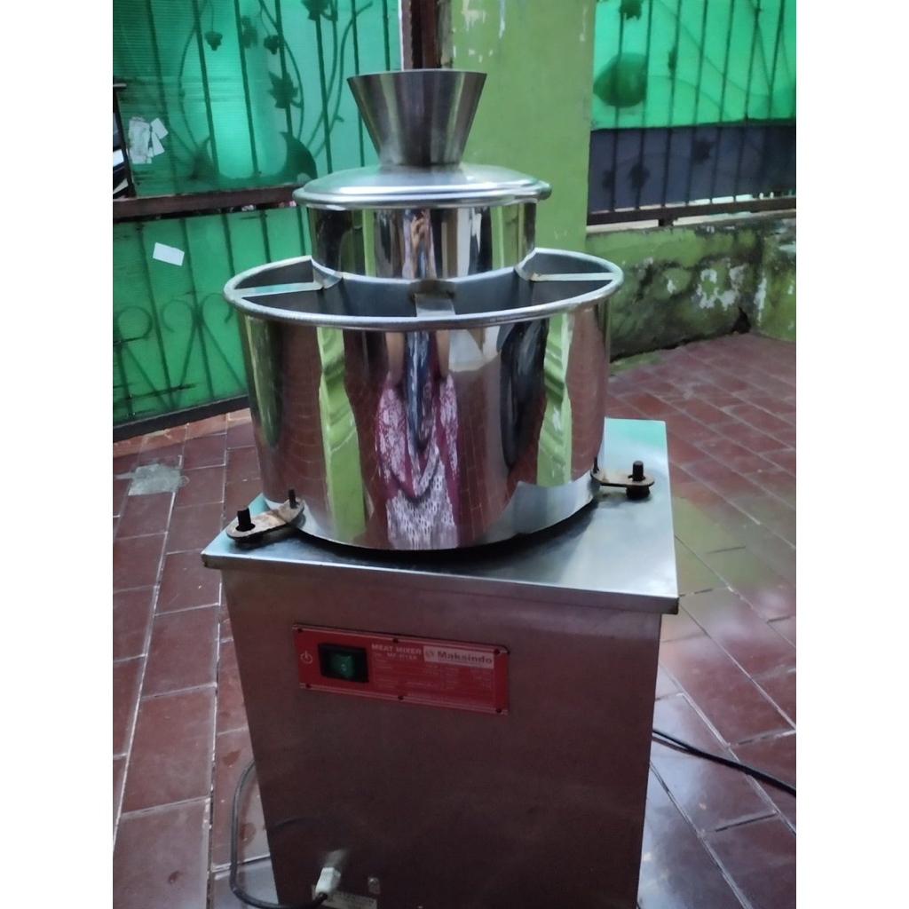 MAKSINDO MEAT MIXER MF-R18A | Mesin pengaduk bakso bekas prelove | mesin bakso
