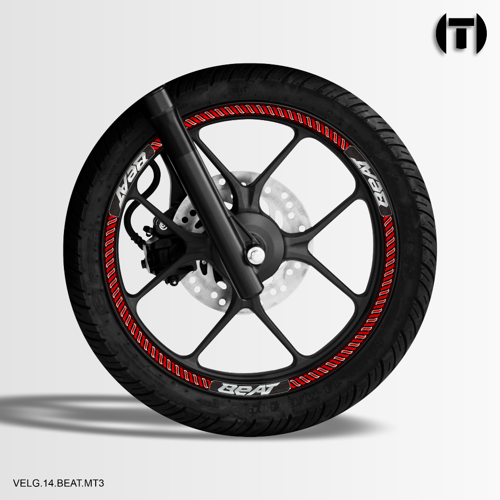STICKER VARIASI VELG MOTOR SEMUA TYPE RING 14 BEAT VELG.14.BEAT.MT3