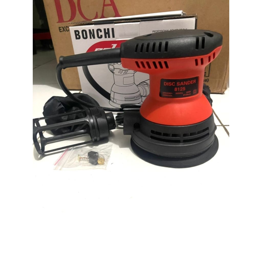 GERATIS ONGKIR Mesin Amplas Orbital Sander Bulat 5" inch BONCHI 8125 / Mesin Amplas dan Poles 2in1 L