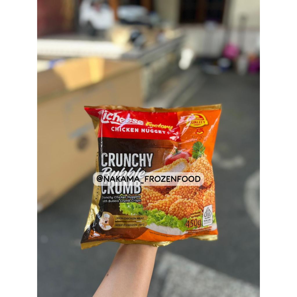 Richeese chicken nugget bubble crump