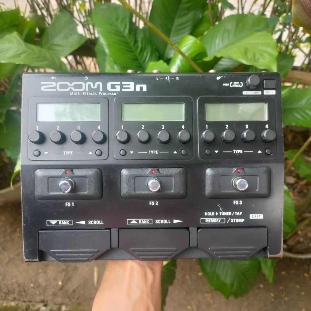 EFEK GITAR BEKAS / EFEK GITAR SECOND / ZOOM G3N / EFEK ZOOM BEKAS / EFEK ZOOM G3N
