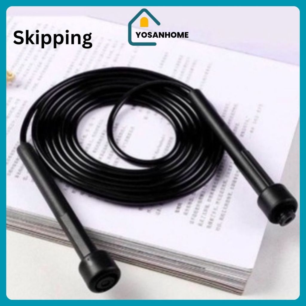 ALAT LOMPAT SKIPPING ROPE LOMPAT TALI ALAT OLAHRAGA SKIPPING PORTABLE LONCAT TALI CANTIK VIRAL MURAH