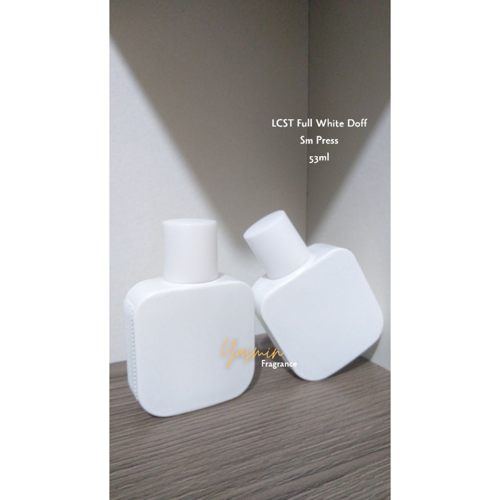 Botol LCST Full White Doff - 50ml | Sm Press Murah