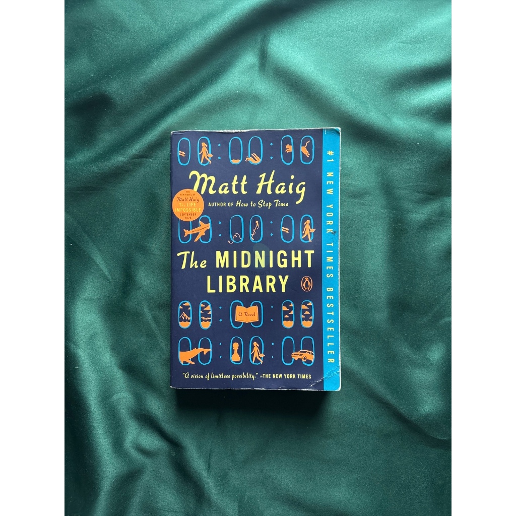 PRELOVED - Novel/Buku The Midnight Library - Matt Haig