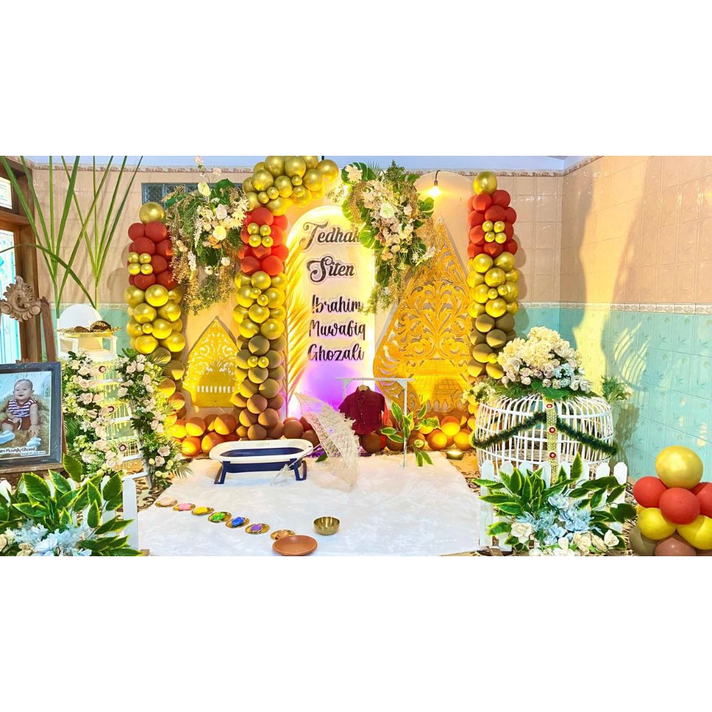 dekorasi tedhak siten