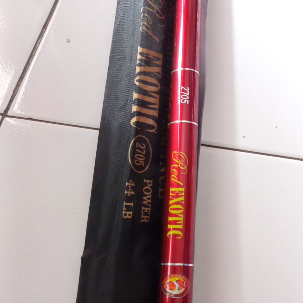 joran pancing tegek haizen Red EXOTIC 270