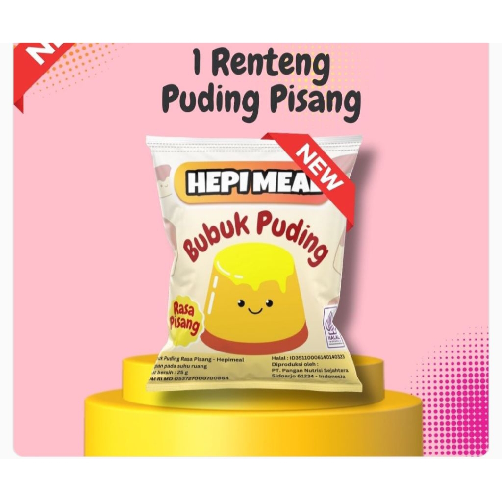 

Silky Puding Pisang (1 sachet)