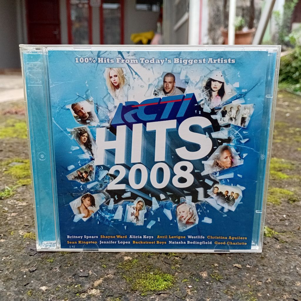 Enhanced CD RCTI Hits 2008 Original Sony BMG Britney Spears Christina Aguilera Avril Lavigne Alicia 