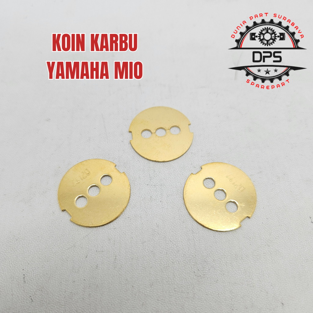 Koin Karburator Coin Karburator Yamaha Mio Sporty/Mio Smile/Mio Soul (min 20)