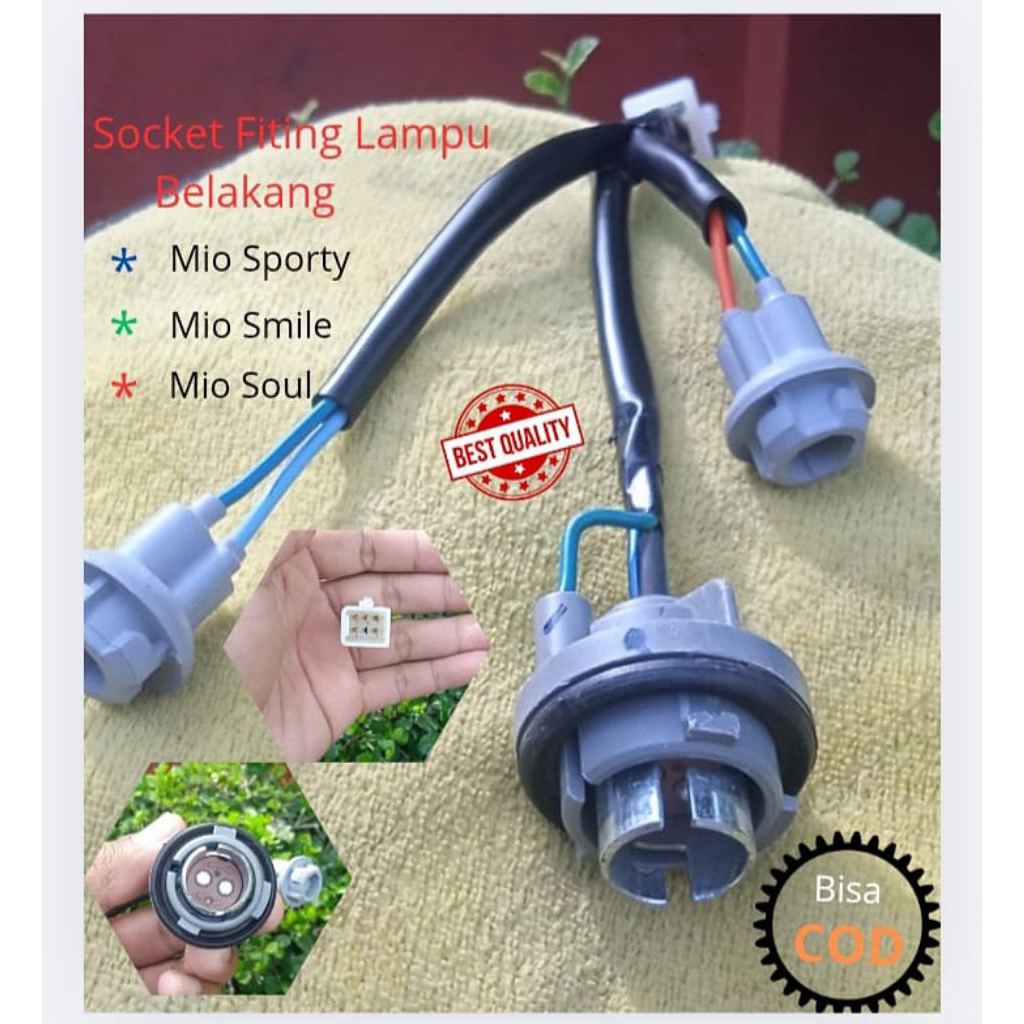 FITING LAMPU BELAKANG Mio