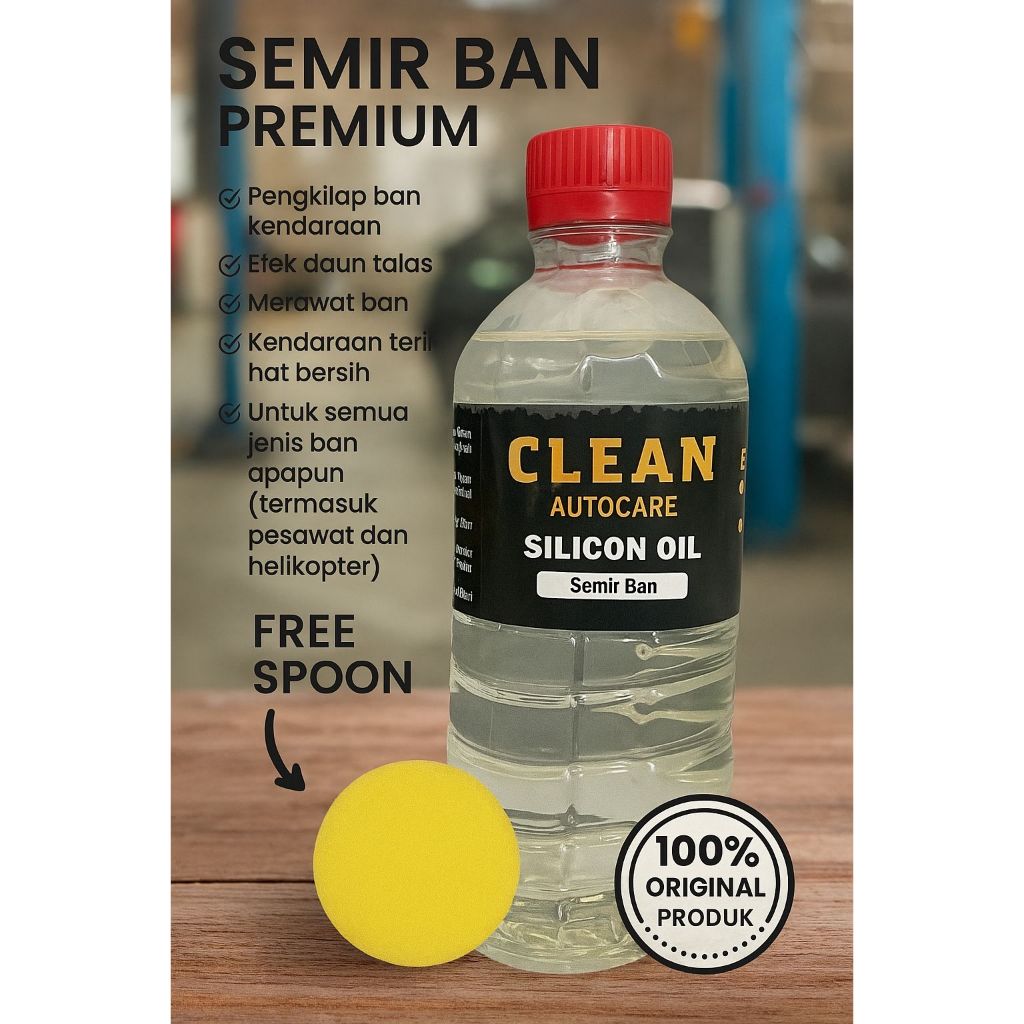 Semir ban motor / mobil / silicon oil