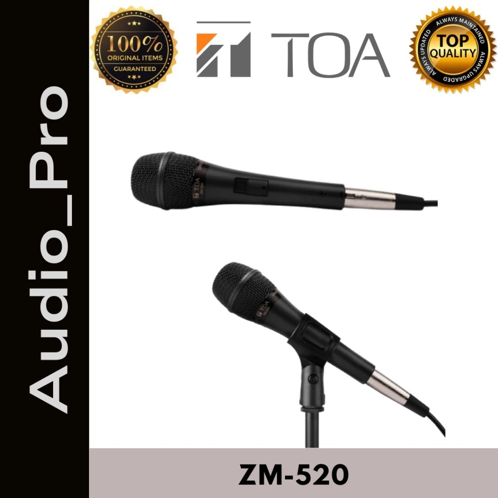 MIC KABEL TOA ZM-520 / MIC TOA MASJID KABEL ZM-520