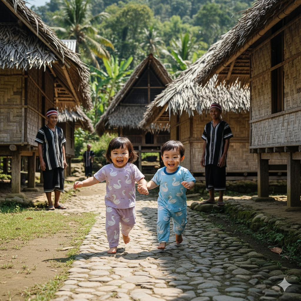 Stelan Bayi - Stelan Baju Pendek Celana Panjang Bayi - Mom's Gift/Moms Gift