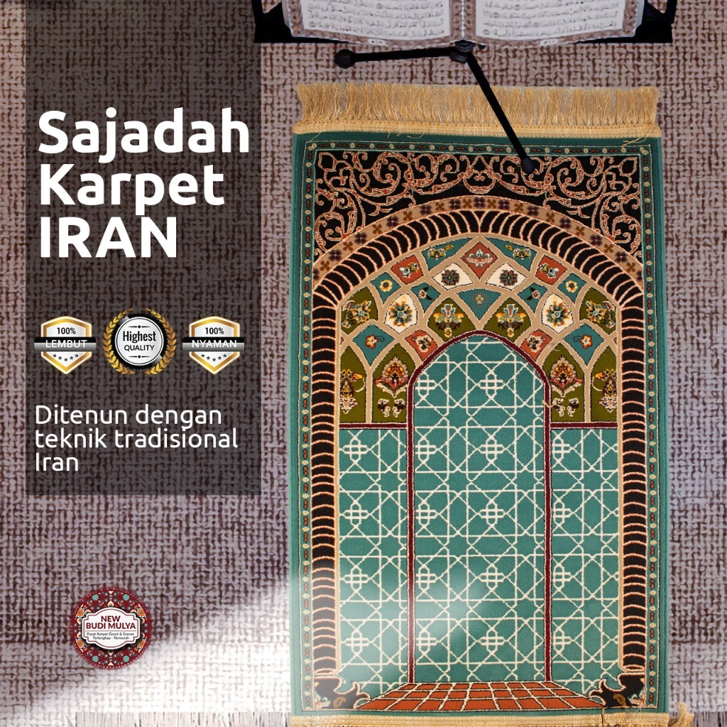 Sajadah Imam Karpet Persia Limited Edition