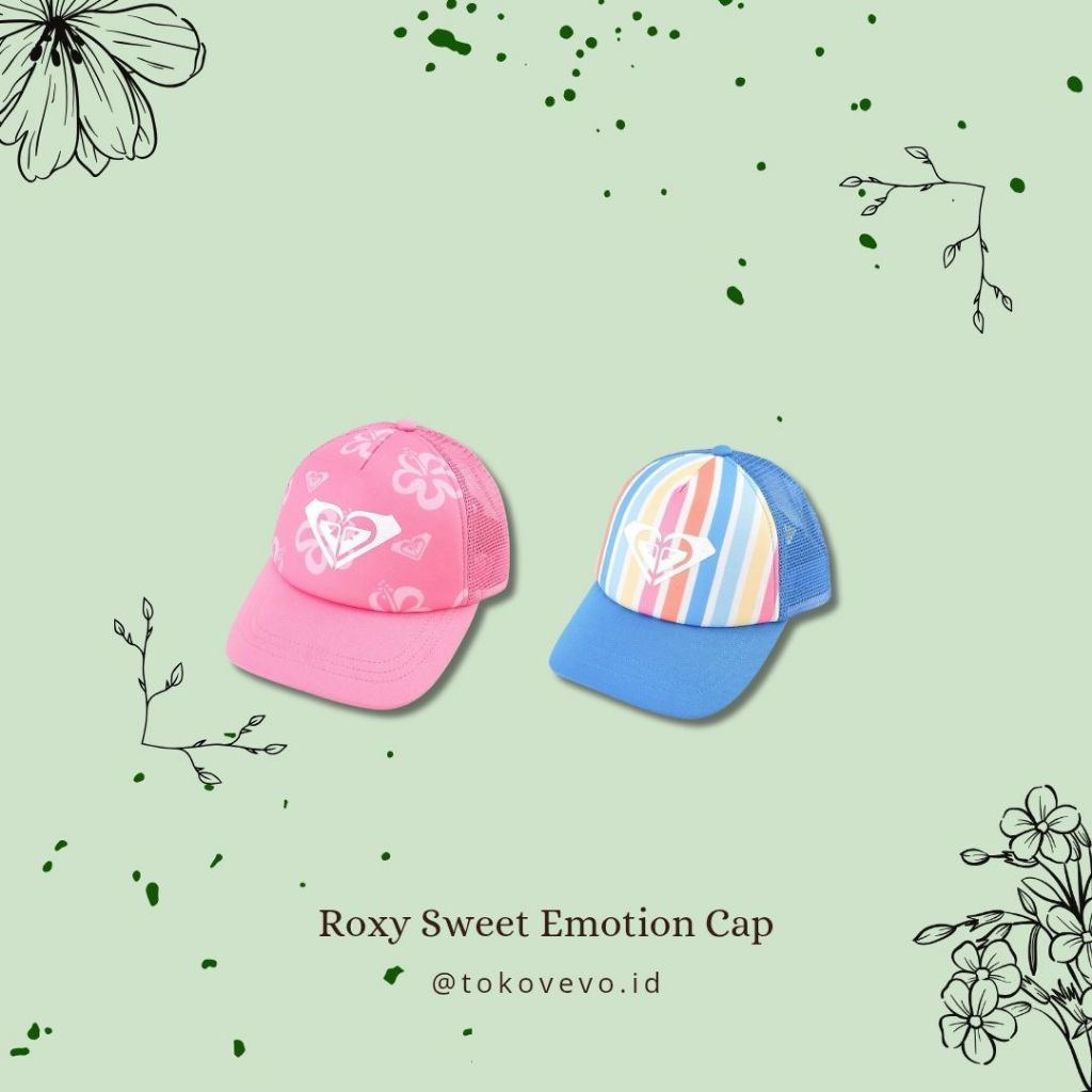 Topi Anak Roxy Original - Sweet Emotions Cap