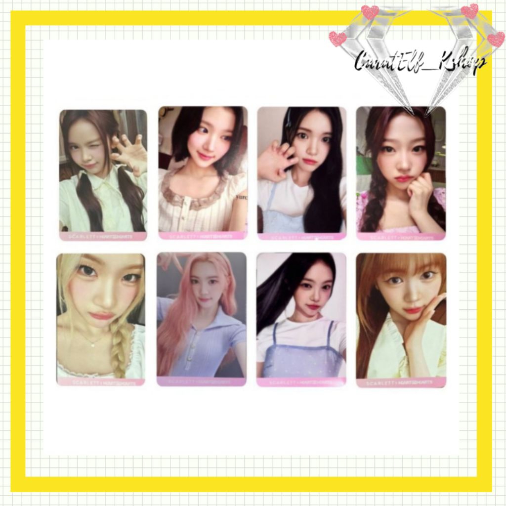 Photocard Hearts2Hearts x Scarlett Official