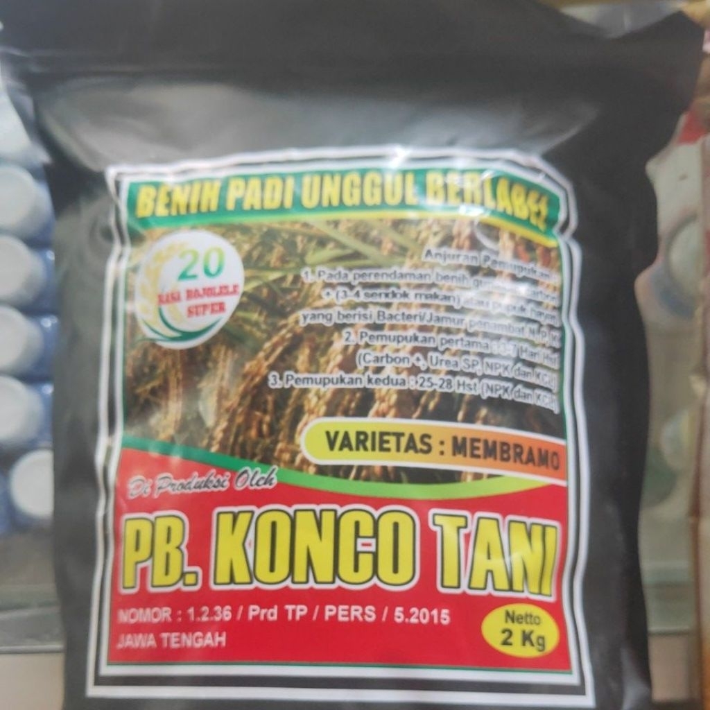 benih padi rojo lele 2kg