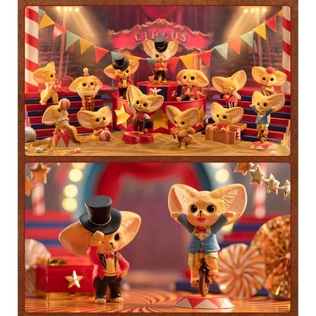 Figure Kenneth Circus Series Blind Box POP MART x Yoyo Yeung RANDOM