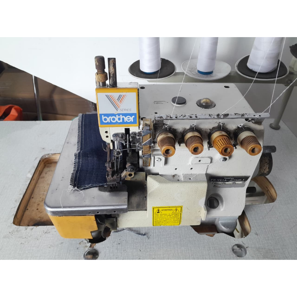 Mesin Jahit Obras brother benang 5 FB-V61A