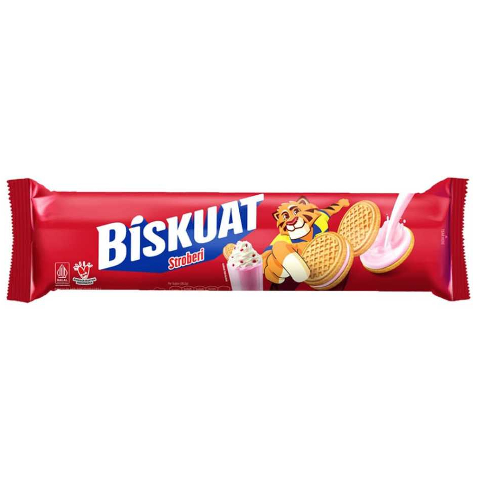 

Biskuat Sandwich Biskuit Stroberi 105 gr
