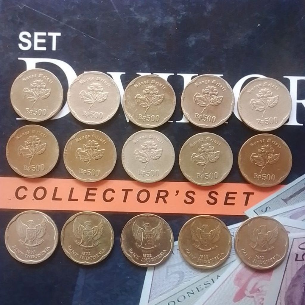 UANG KUNO 500 RUPIAH MELATI TAHUN 1992