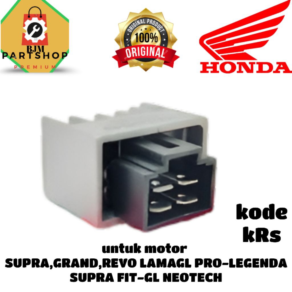 KIPROK ORIGINAL HONDA KODE_KRS_AUPRA,GRAND,REVO LAMA,GL PRO-LEGENDA,SUPRA FIR-GL NEOTECH