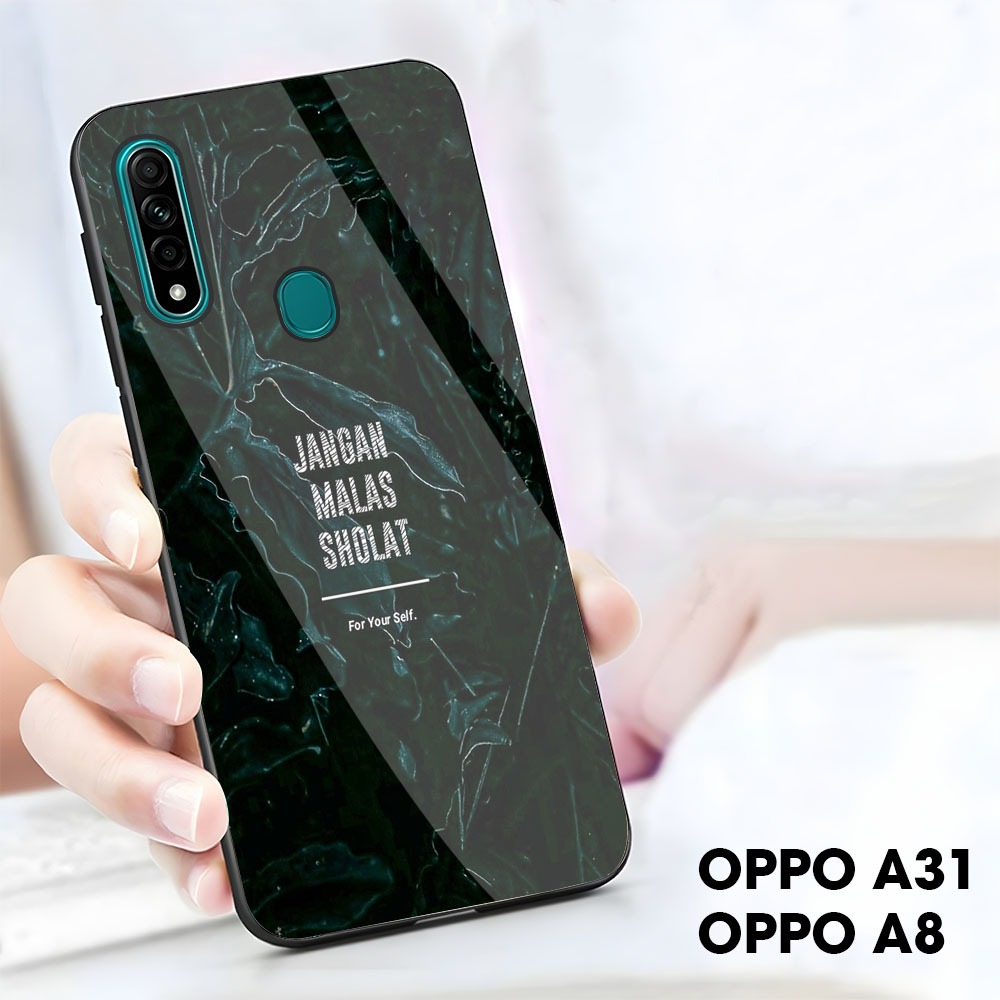 Case Oppo A31 A8 Casing Oppo A31 A8 [Quotes M53] Case Glossy Case Aesthetic Custom Case Anime Case H