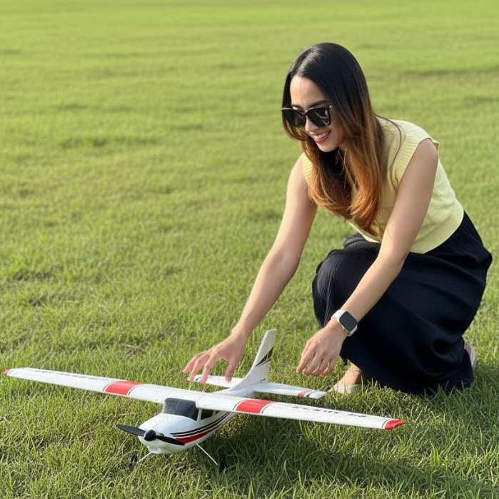 Rc Plane Rc Pesawat Cessna-182 Cesna Wltoys F949S Gyro F 949 S Fixed Wings Rc Kapal Terbang Rc Kapal