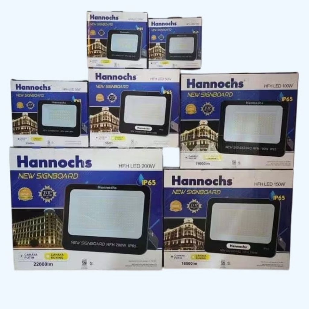 signboard hannochs 10w, 20w, 30w, 50w, 100w, 200w